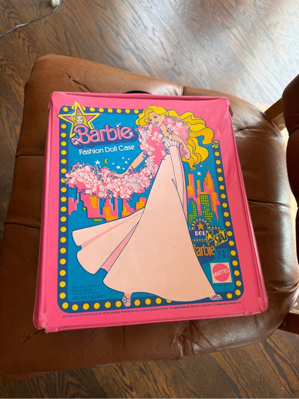 Vintage (1977) Barbie Vinyl Fashion Doll case